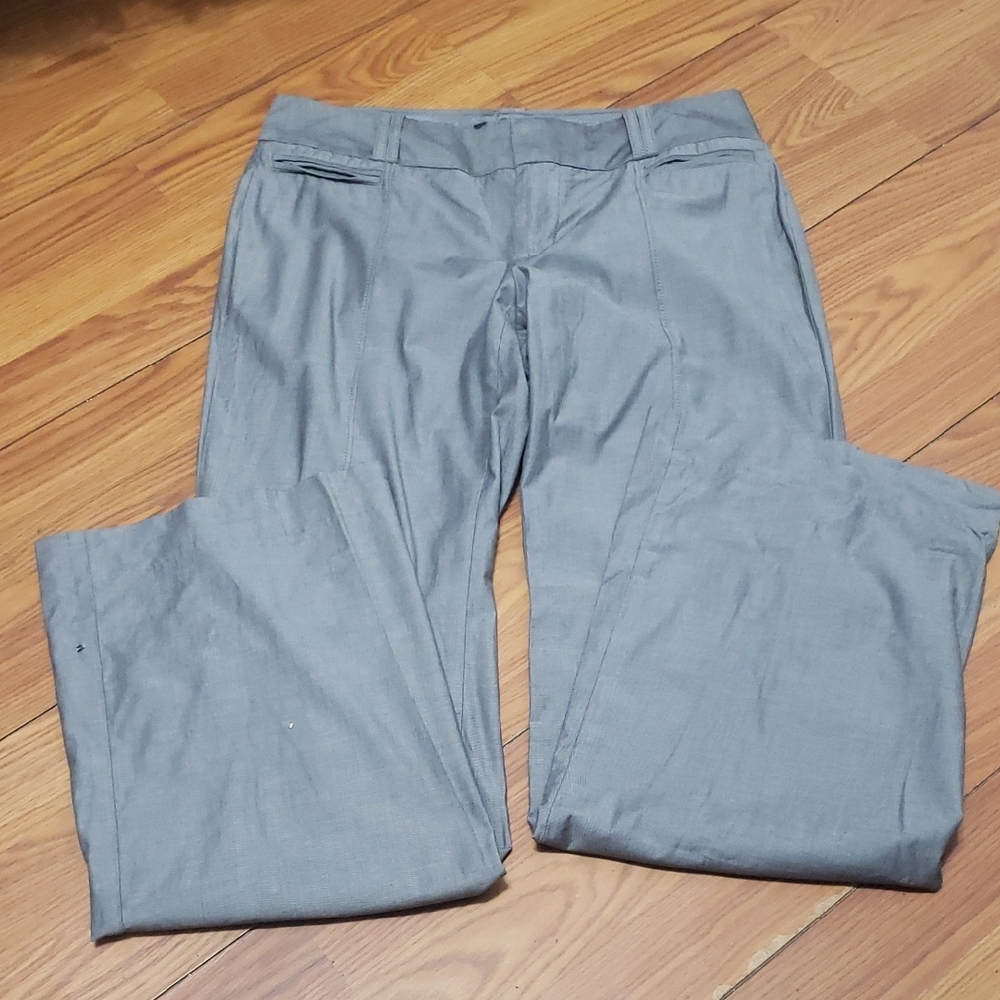 Banana Republic Wide Leg Light Weight Summer‎ Stylish Gray Pants